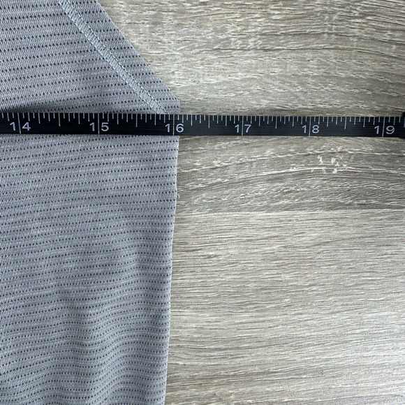 LULULEMON 4 Neon Pink Gray Sports Bra Loose Shirt Yoga Fitness Dance Tank Top - Picture 8 of 10